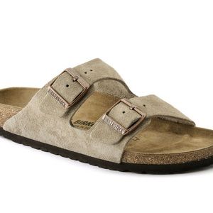 Birkenstock Arizona soft suede sandals